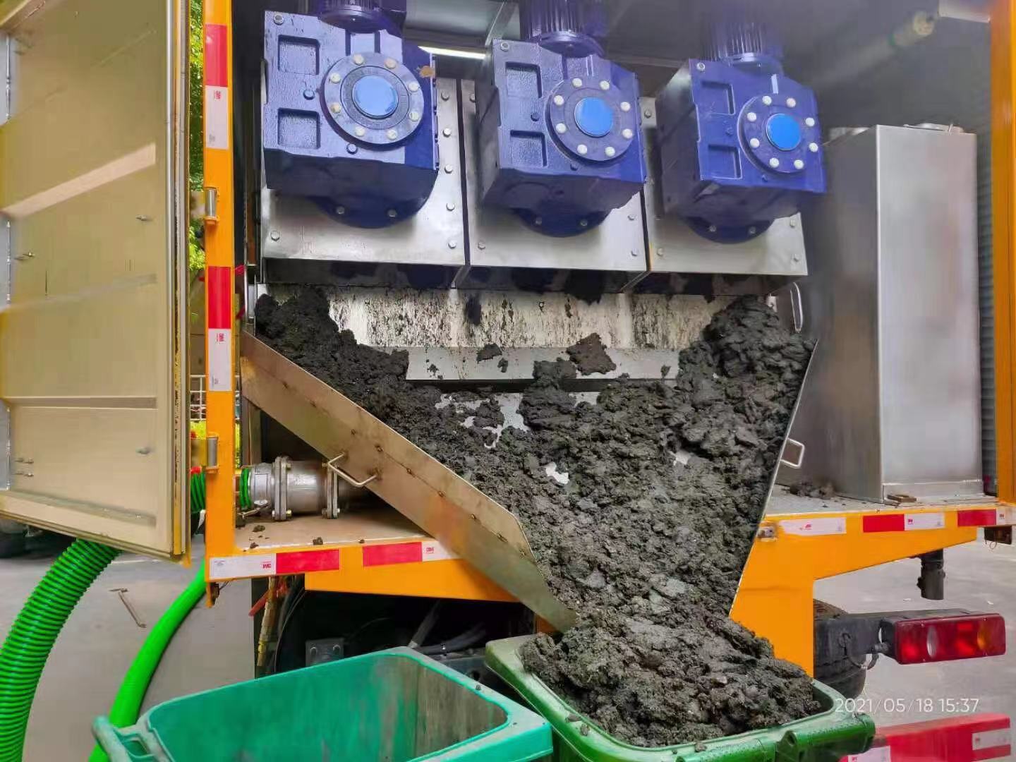 广昌化粪池清掏城市维护站-泥浆净化干湿分离处理